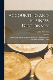 Front cover_Accounting And Business Dictionary