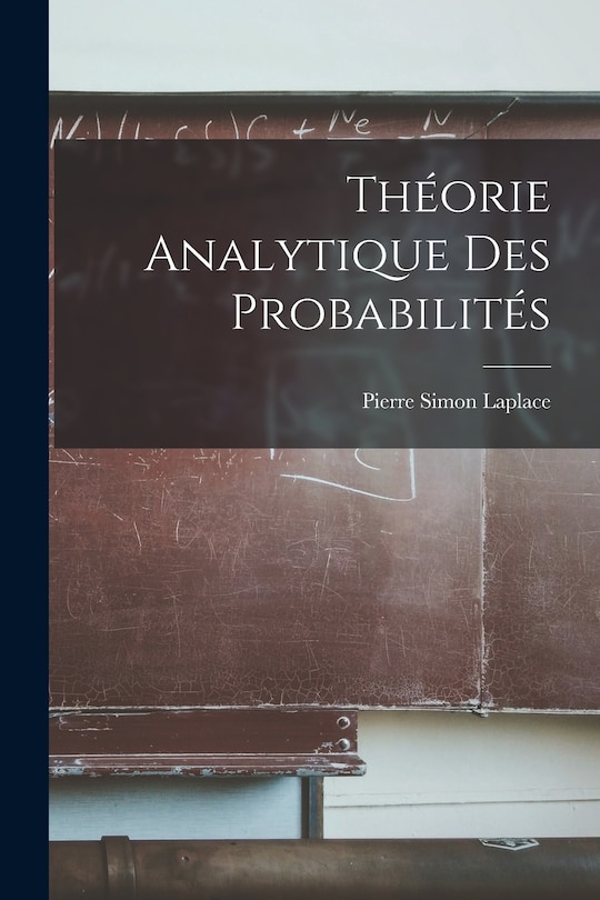 Front cover_Th&eacute;orie Analytique Des Probabilit&eacute;s