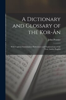 Front cover_A Dictionary and Glossary of the Kor-Ân