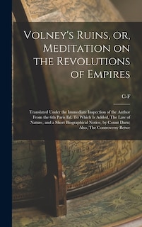 Couverture_Volney's Ruins, or, Meditation on the Revolutions of Empires