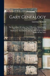 Couverture_Gary Genealogy