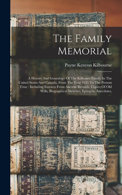 Front cover_The Family Memorial