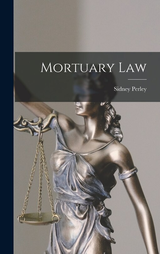 Front cover_Mortuary Law