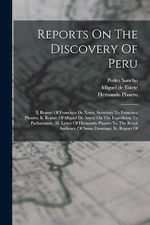 Front cover_Reports On The Discovery Of Peru