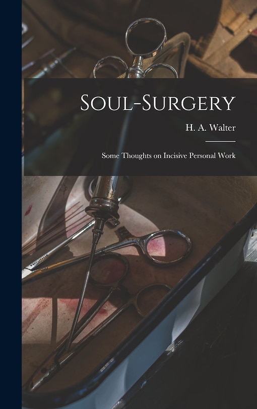 Front cover_Soul-surgery