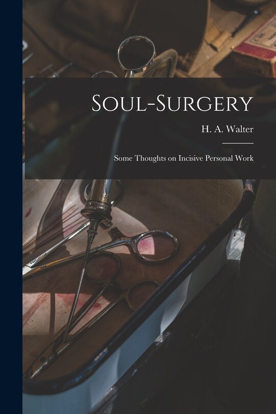 Front cover_Soul-surgery