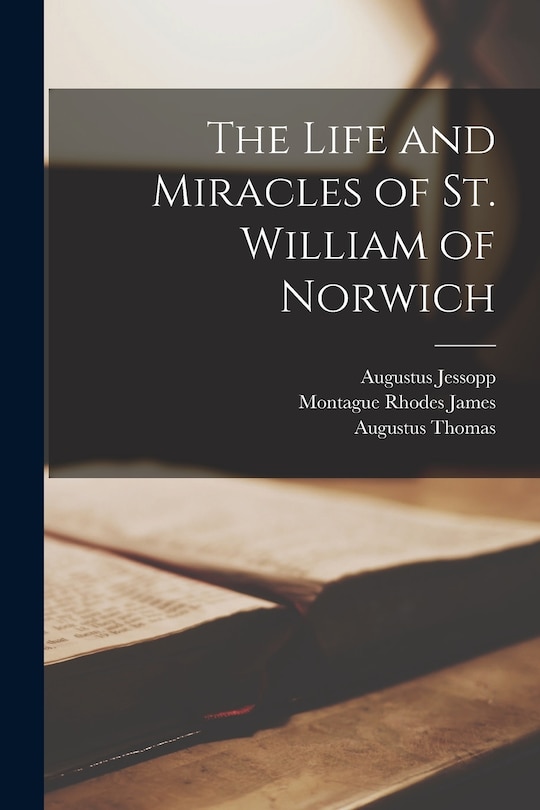 Couverture_The Life and Miracles of St. William of Norwich