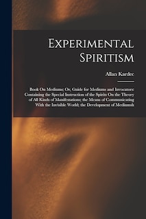 Front cover_Experimental Spiritism