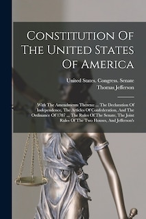 Front cover_Constitution Of The United States Of America