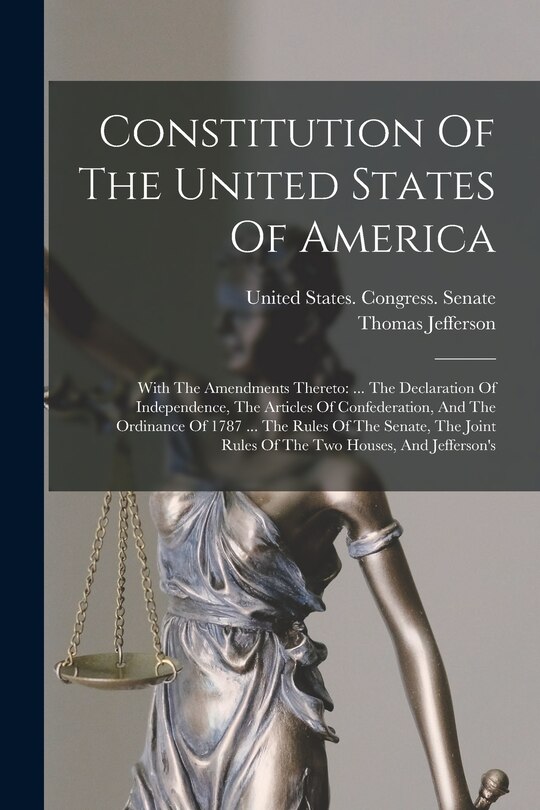 Front cover_Constitution Of The United States Of America