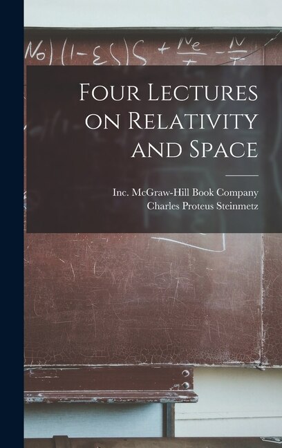 Front cover_Four Lectures on Relativity and Space