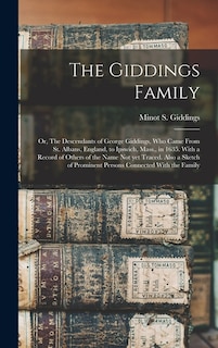 Front cover_The Giddings Family