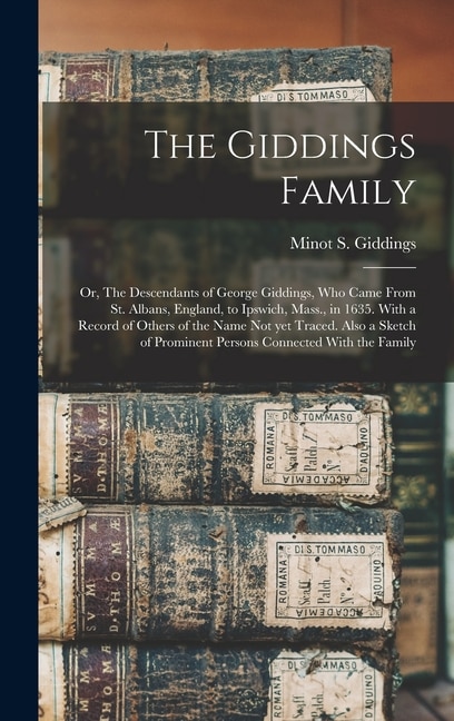 Front cover_The Giddings Family