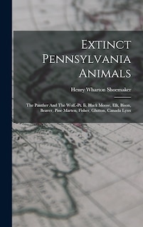 Couverture_Extinct Pennsylvania Animals