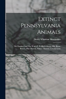Couverture_Extinct Pennsylvania Animals