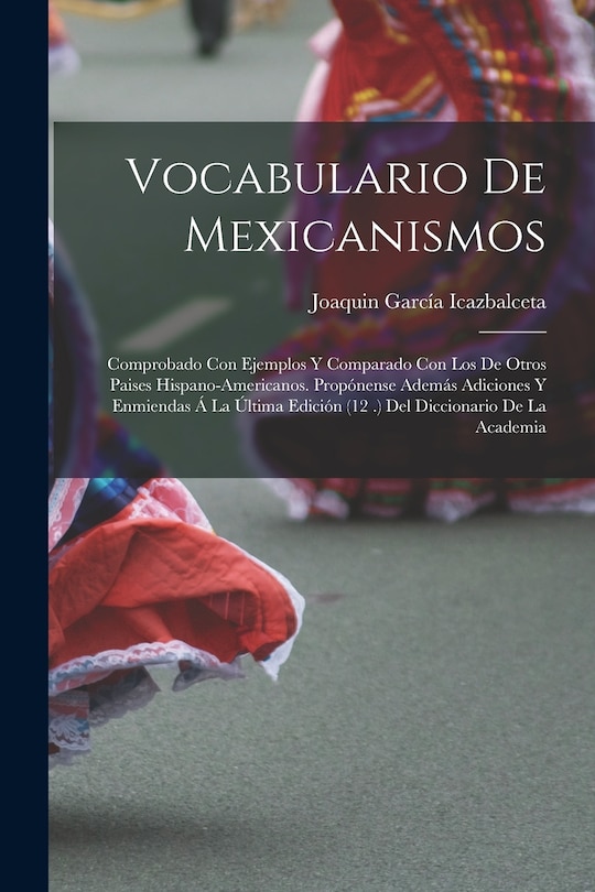 Couverture_Vocabulario De Mexicanismos