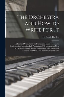 Front cover_The Orchestra and How to Write for It