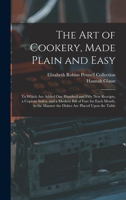 Front cover_The Art of Cookery, Made Plain and Easy