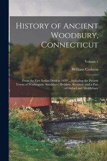 Front cover_History of Ancient Woodbury, Connecticut