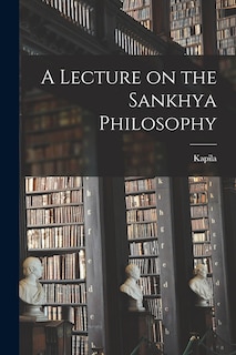 Couverture_A Lecture on the Sankhya Philosophy