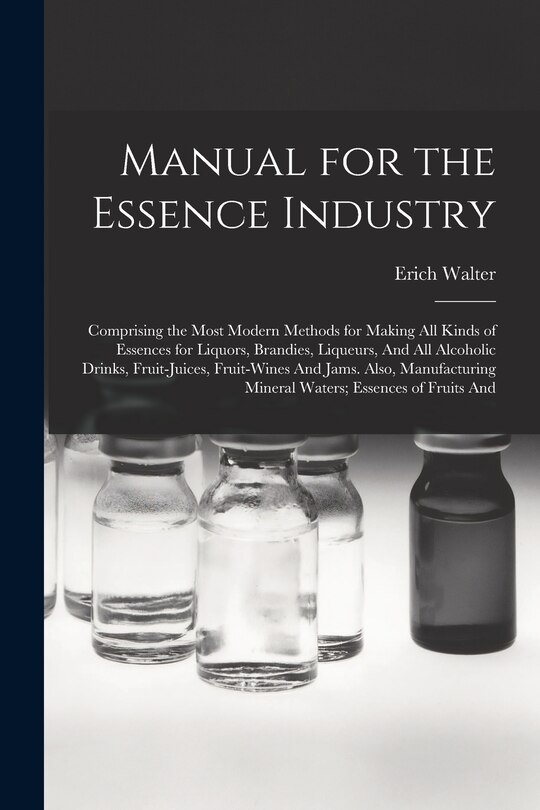 Front cover_Manual for the Essence Industry
