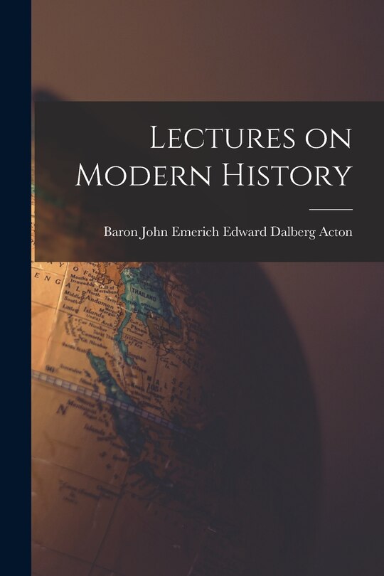 Front cover_Lectures on Modern History