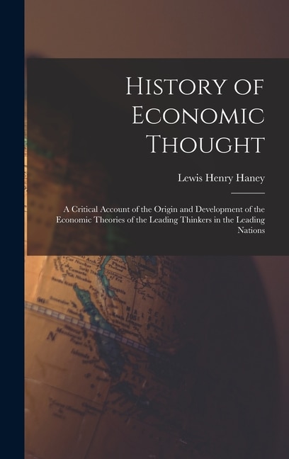 Couverture_History of Economic Thought