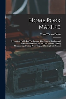 Front cover_Home Pork Making