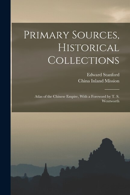 Front cover_Primary Sources, Historical Collections