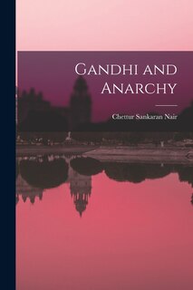 Couverture_Gandhi and Anarchy