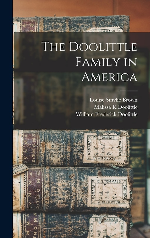 Front cover_The Doolittle Family in America