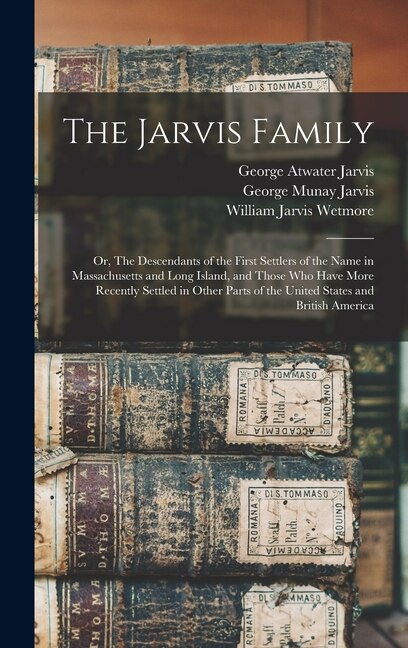 Front cover_The Jarvis Family