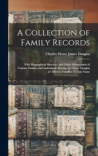Couverture_A Collection of Family Records