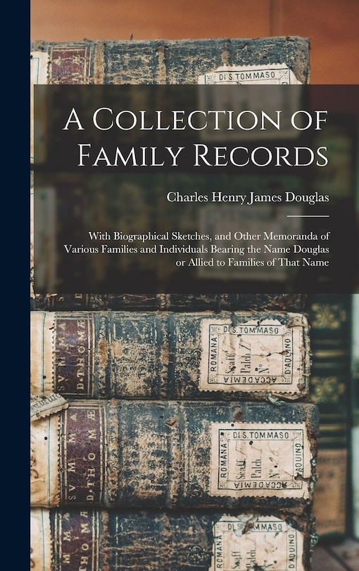 Couverture_A Collection of Family Records