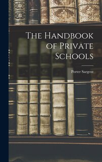 Front cover_The Handbook of Private Schools