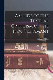 Couverture_A Guide to the Textual Criticism of the New Testamant