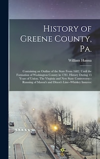Front cover_History of Greene County, Pa.