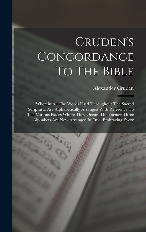 Front cover_Cruden's Concordance To The Bible