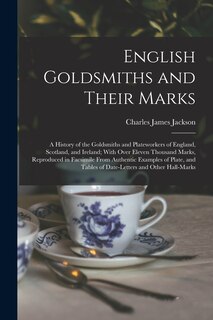 Front cover_English Goldsmiths and Their Marks