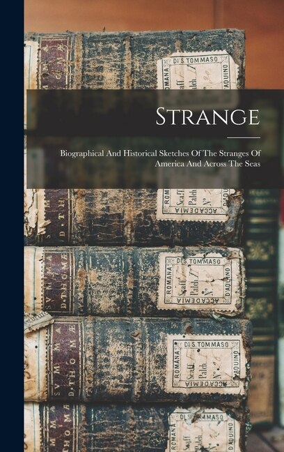 Front cover_Strange
