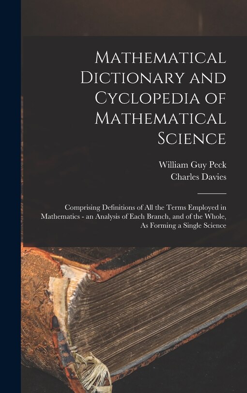 Front cover_Mathematical Dictionary and Cyclopedia of Mathematical Science
