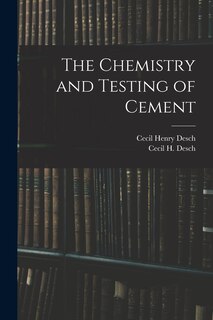 Couverture_The Chemistry and Testing of Cement
