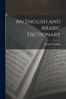Couverture_An English and Arabic Dictionary
