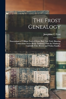 Front cover_The Frost Genealogy