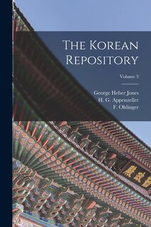Front cover_The Korean Repository; Volume 3