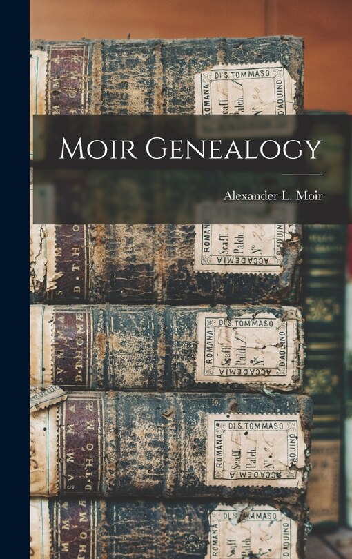 Front cover_Moir Genealogy
