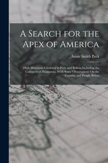 Couverture_A Search for the Apex of America