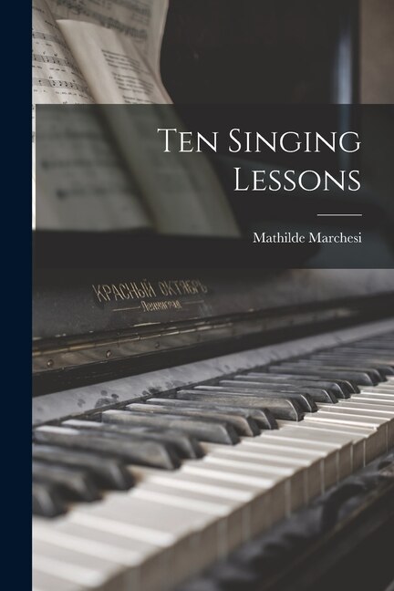 Front cover_Ten Singing Lessons