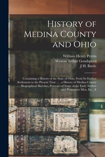 Couverture_History of Medina County and Ohio
