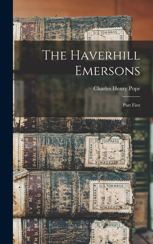 Front cover_The Haverhill Emersons